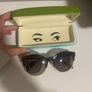 Kate Spade New Brown Kathleen 52mm Sunglasses